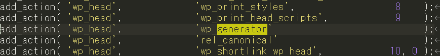 wp_generator